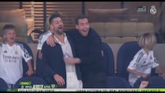 Djokovic and his kids go wild after Valverde’s goal in stunning Bernabéu moment