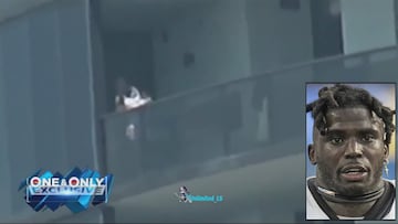Tyreek Hill caught on camera holding baby on balcony during explosive domestic dispute