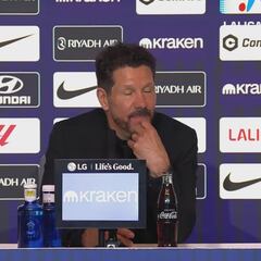 Courtois va a levantar la ceja al ver esto: la reflexión de Simeone que es un recado al belga