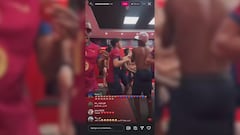 El incidente de Balde en mitad de la celebración en el vestuario culé: ya hay quien lo compara con lo de Ramos con la Copa