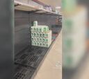 Locura en los supermercados con el apagón en España