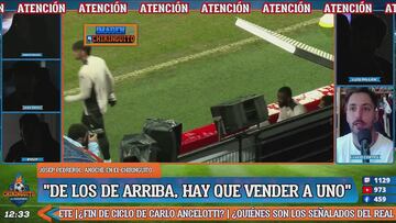 El momento del apagón en pleno programa del Chiringuito