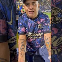 Pasión al límite: ¡se tatúa los autógrafos de todos los jugadores campeones con América!