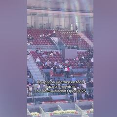 Apagón en el Mutua y lo que ocurre en la grada se recordará durante mucho tiempo: es inaudito