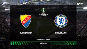 Resumen y goles del Djurgarden vs Chelsea semifinales de la Conference League
