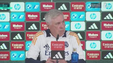 Ancelotti: “Sé perfectamente lo que tengo que hacer”