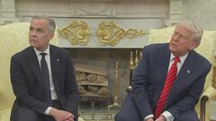 Trump slams Trudeau in front of Carney — and Carney’s face says everything