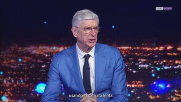 Wenger, totalmente indignado con el penalti al Barça: “No importa si hay contacto...”