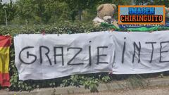 Amanece en Valdebebas y aparecen estas pancartas del Inter - Barça: es tremendo