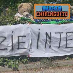 Amanece en Valdebebas y aparecen estas pancartas del Inter - Barça: es tremendo