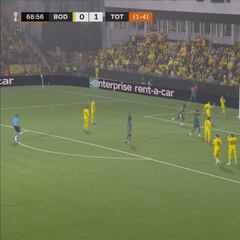 Alucinante golazo de Pedro Porro: la reacción de sus compañeros fue increíble