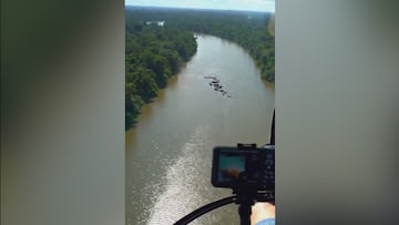 Graban una anaconda gigante de m¨¢s de 20 metros en el Amazonas peruano: ya lo han visto 5M de personas