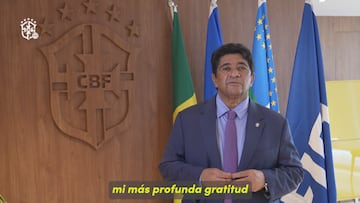 Ednaldo Rodrigues, que fichó a Ancelotti, destituido de Brasil