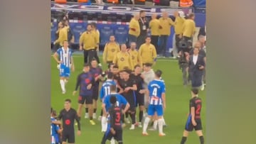 Sale a la luz lo ocurrido en la tangana final: Gavi, Balde y Pere Milla involucrados