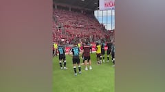 Xabi Alonso se despide para siempre de los aficionados del Bayer Leverkusen