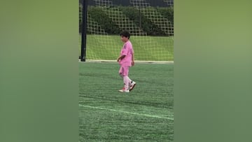 Ciro Messi stuns football world with incredible goal: like father, like son!