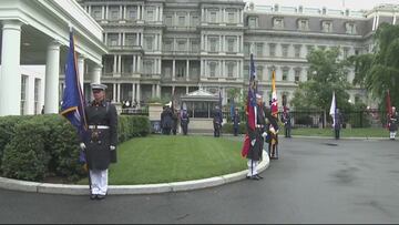 Tension at the White House: staff member collapses ahead of Trump-Ramaphosa meeting