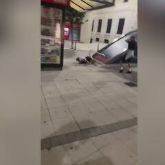 Pudo acabar en tragedia: el accidente de un aficionado del United en Santander