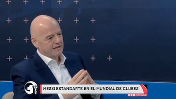 Gianni Infantino: “Por mí, que Messi juegue el Mundial de 2026, de 2030...”
