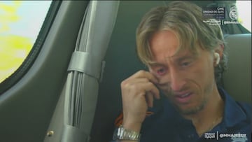 Va a romper el alma de muchos: la escena inefable de Modric llegando al Bernabéu