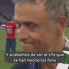 El discurso de Luis Enrique sobre su hija Xana en la TV inglesa que emociona en Reino Unido