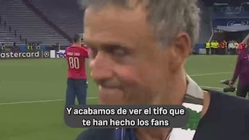 El discurso de Luis Enrique sobre su hija Xana en la TV inglesa que emociona en Reino Unido