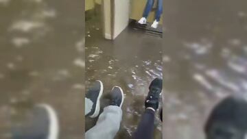 Línea A del Metro CDMX suspendida por inundaciones que dejaron las lluvias: todo paralizado