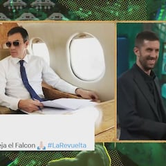 ‘La Revuelta’ le pide el Falcon a Pedro Sánchez y el presidente les responde: “Porque no quieres”