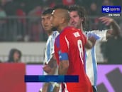 De Paul provoca a Vidal y se arma la marimorena: empujón, vacile y careo