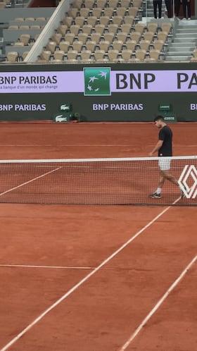 El emotivo detalle de Alcaraz con Nadal antes de la semifinal de Roland Garros