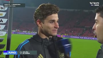 El consejo de Julián Alvarez a Mastantuono cuando le preguntan si va al Madrid