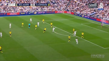Y en la primera que se encuentran Kroos y Marcelo hacen estallar el Bernabéu: golazo a los 3 minutos