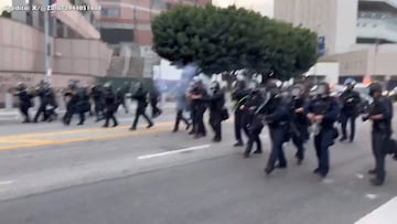 ?Puede el Pent¨¢gono desplegar Marines en Los Angeles? Esto dice la ley