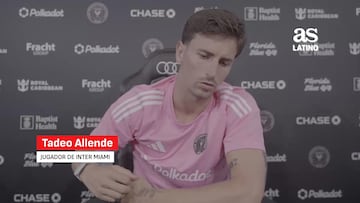 Tadeo Allende: “Estamos los que estamos y vamos a dar pelea en el Mundial de Clubes”