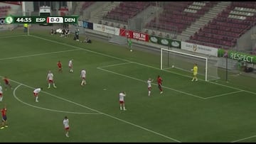 El espectacular zambombazo de Izan Merino, el cerebro de España Sub 19