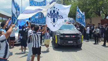Así despidió la afición a los Rayados; van al Mundial de Clubes