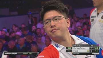 El ‘tierra trágame’ en el mundial de dardos que acumula 15M de visitas: son 2′ que no necesitan explicación