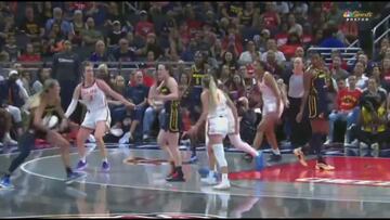 Connecticut Sun cross the line? Caitlin Clark slammed twice in brutal sequence