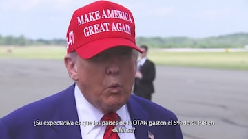 Le preguntan a Trump por Espa?a y acusa al pa¨ªs de ser mal pagador: ¡°O son muy buenos negociadores o...¡±