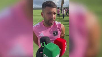 Jordi Alba: “¿Volver al Valencia? Cuando he ido allí no me ha ido bien, me esperaba otra cosa”