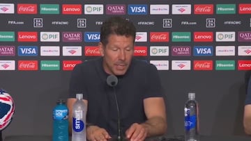 Simeone se despide de Ángel Correa: Nos dio muchísimo