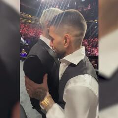 Topuria gana el primer asalto: oigan lo que le dijo a Oliveira en su cara a cara antes de la pelea