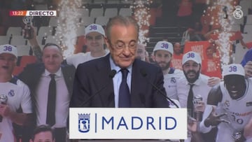 Florentino le da un ‘toque’ a Almeida: “Vas a tener que llamar al orden a alguien”