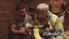 Alucinen porque esto son las MMA: la conversación de Topuria con su rival esta noche en la sauna