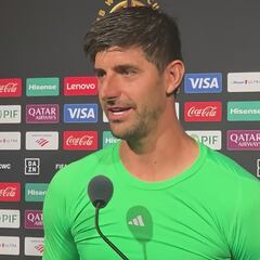 Courtois: “Te equivocas si crees a cuatro tuiteros que dicen que el nivel del Mundial es una mierda”