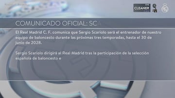 Scariolo debuta en “un equipazo”