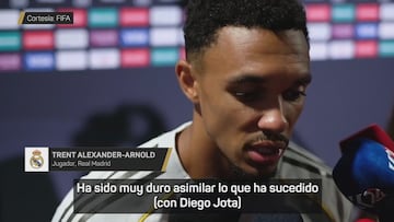 Desgarrador relato de Trent sobre la muerte de su excompañero Diogo Jota