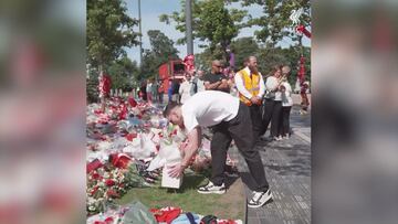 Emotivo homenaje: Luis Díaz viaja a Portugal en memoria de Jota