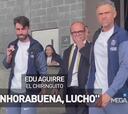 El ‘vacile’ de Luis Enrique a Edu Aguirre cuando le felicitó por la victoria: escuchen y alucinen