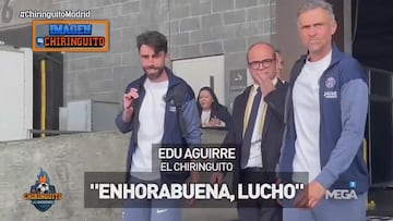 El ‘vacile’ de Luis Enrique a Edu Aguirre cuando le felicitó por la victoria: escuchen y alucinen